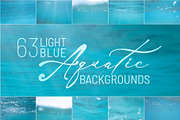 Blue Backgrounds Bundle - Underwater, an Abstract Photo by Sea & Light (Thumbnail 6 of 11)