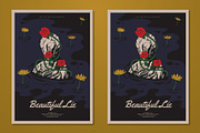 Poetic Surrealist Hand Drawn Flyer, a Flyer Template by ashenterprise (Thumbnail 2 of 3)