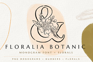 Floralia Botanic Font