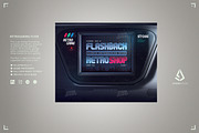 1980s Gaming Handheld Flyer Template, a Flyer Template by Storm Pixels (Thumbnail 1 of 3)
