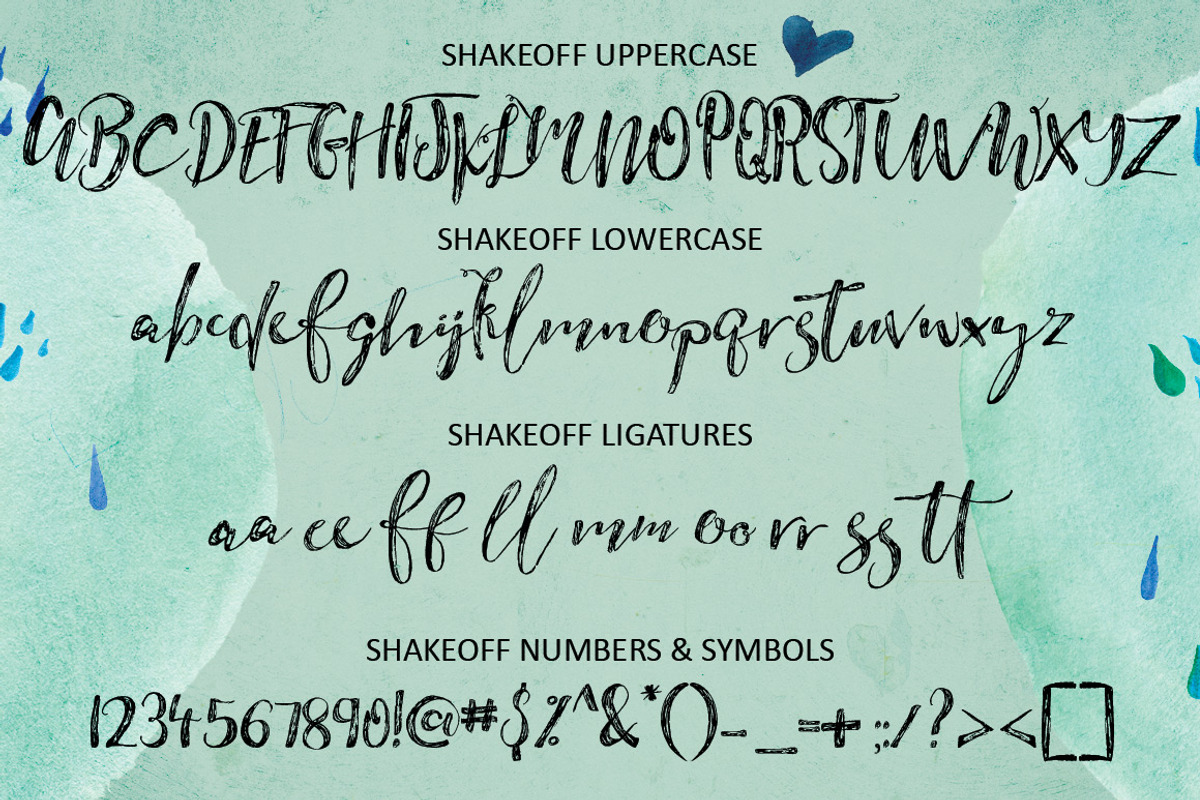 Shakeoff Font preview 2