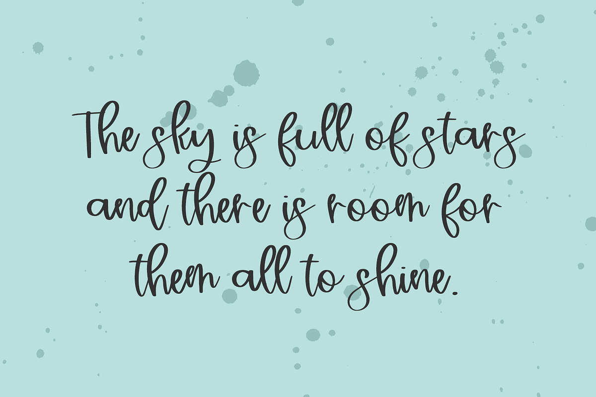 Raintree Script, a Handwritten Font by Beck McCormick (Photo 6 of 10)