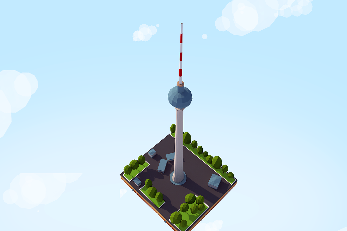 Polygonia World Landmarks Bundle, an Architecture 3D Model by Anton Moek (Photo 6 of 23)