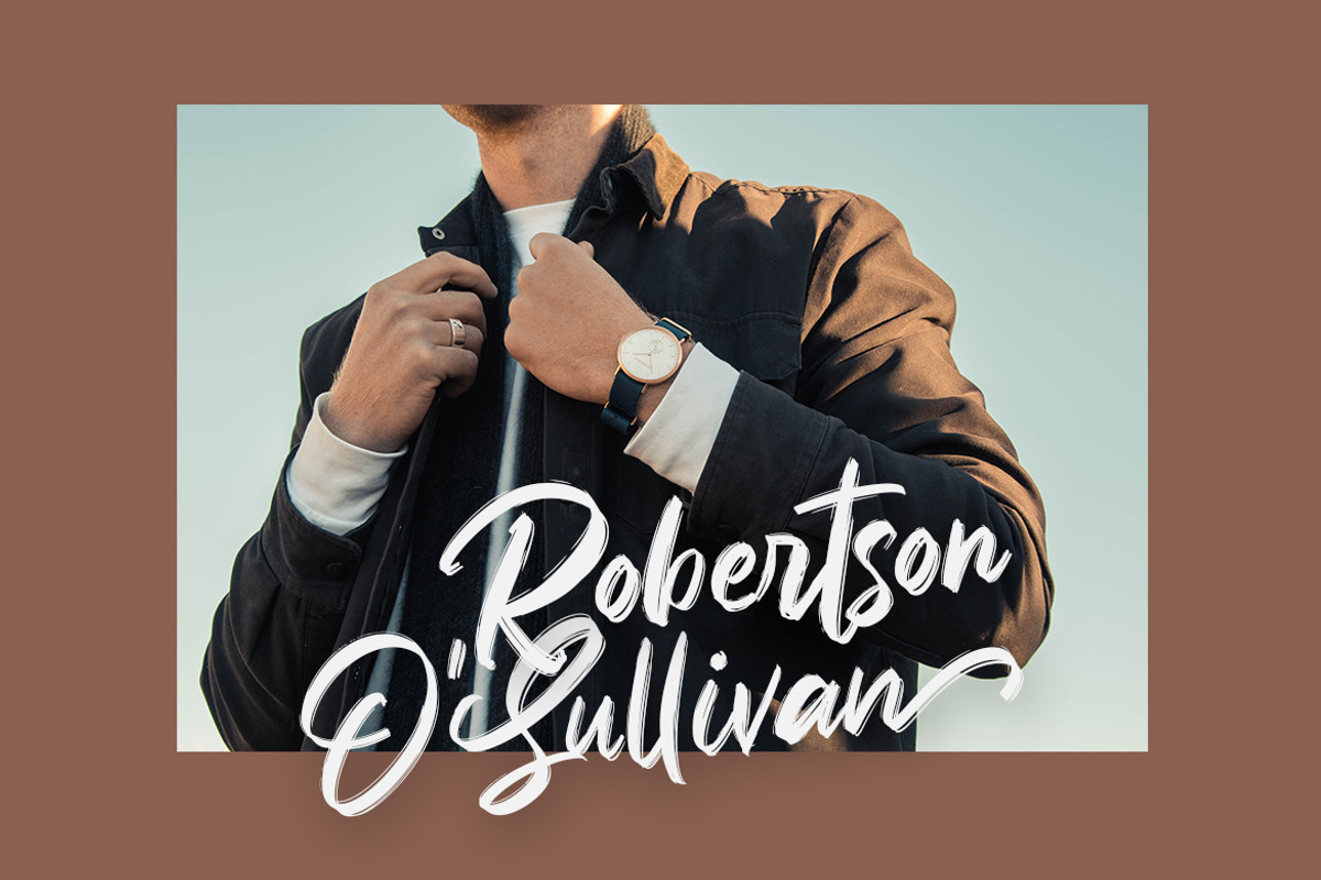 Anttisol - Handwritten Brush Font preview 6