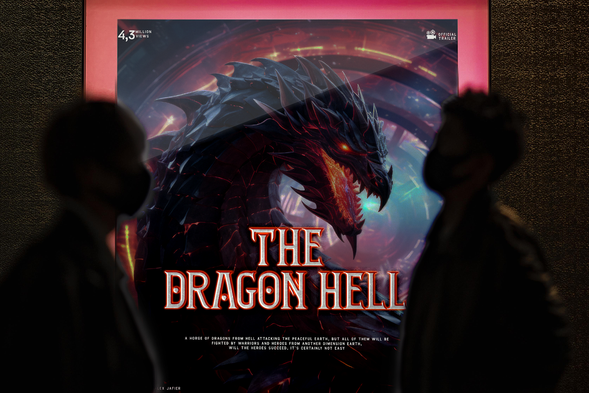 Megatron - Modern Serif Film Font, a Serif Font by overlaytemplates (Photo 2 of 4)