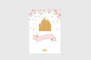 Princess Castle Birthday Invitation, an Invitation Template by mpcprintables (Thumbnail 3 of 3)