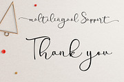 Christmas Praise, a Script Font by Letterara (Thumbnail 9 of 9)
