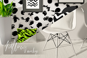 Pillows mockup