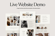 UGC Creator Website Template Canva, a Websites & App Template by The Soft Voice (Thumbnail 5 of 7)