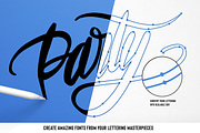Lettering Bundle for Procreate, a Brush Add-On by BrushUp (Thumbnail 2 of 15)