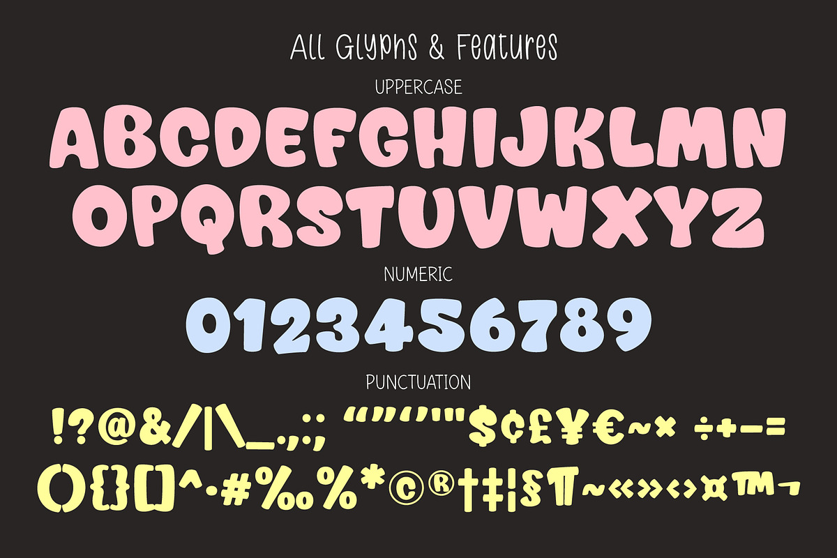 Spooky Buddy, a Symbol Font by BBtypeStudios (Photo 8 of 9)
