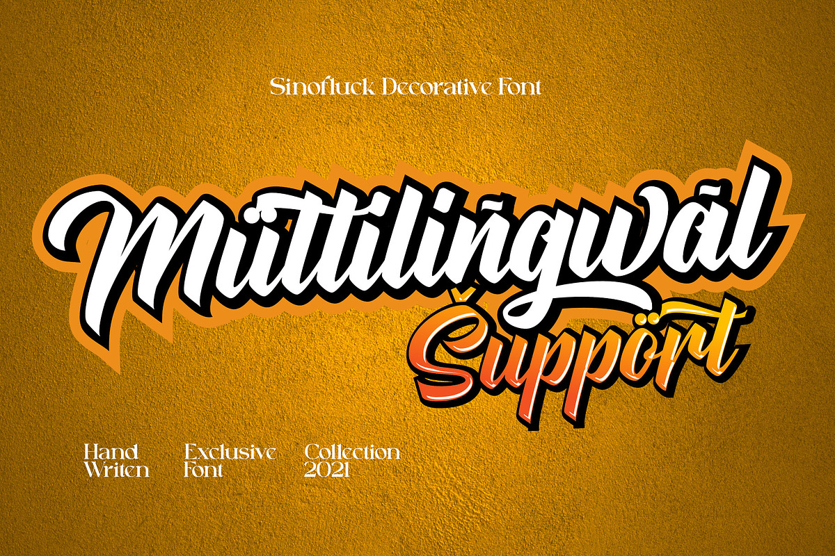 Sinofluck, a Script Font by LetterStock (Photo 6 of 8)