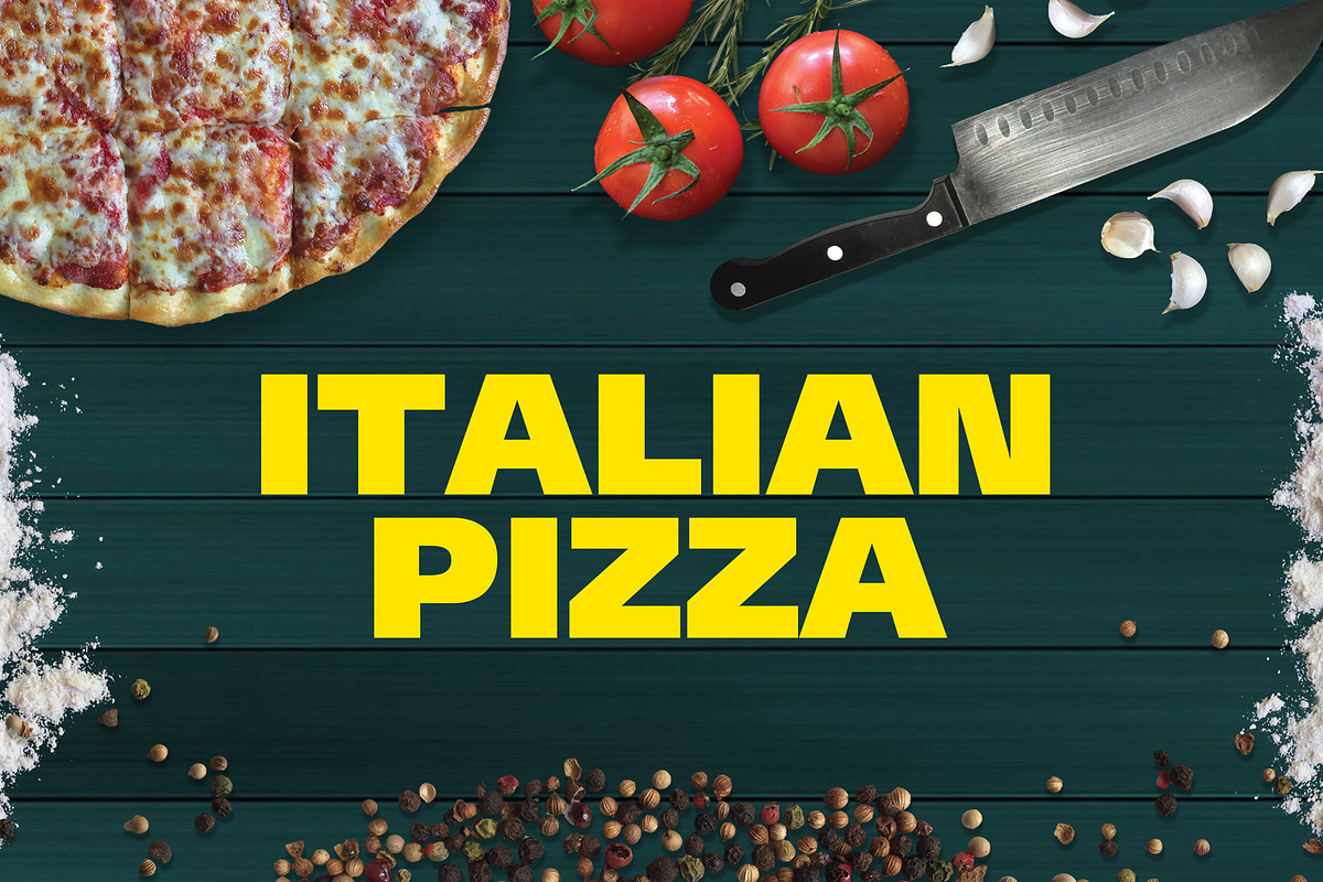 Italian Food Mock-up Creator, a Product Mockup by PSD Market (Photo 1 of 18)