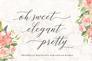 Sarisha Script, a Script Font by Solidtype (Thumbnail 2 of 11)