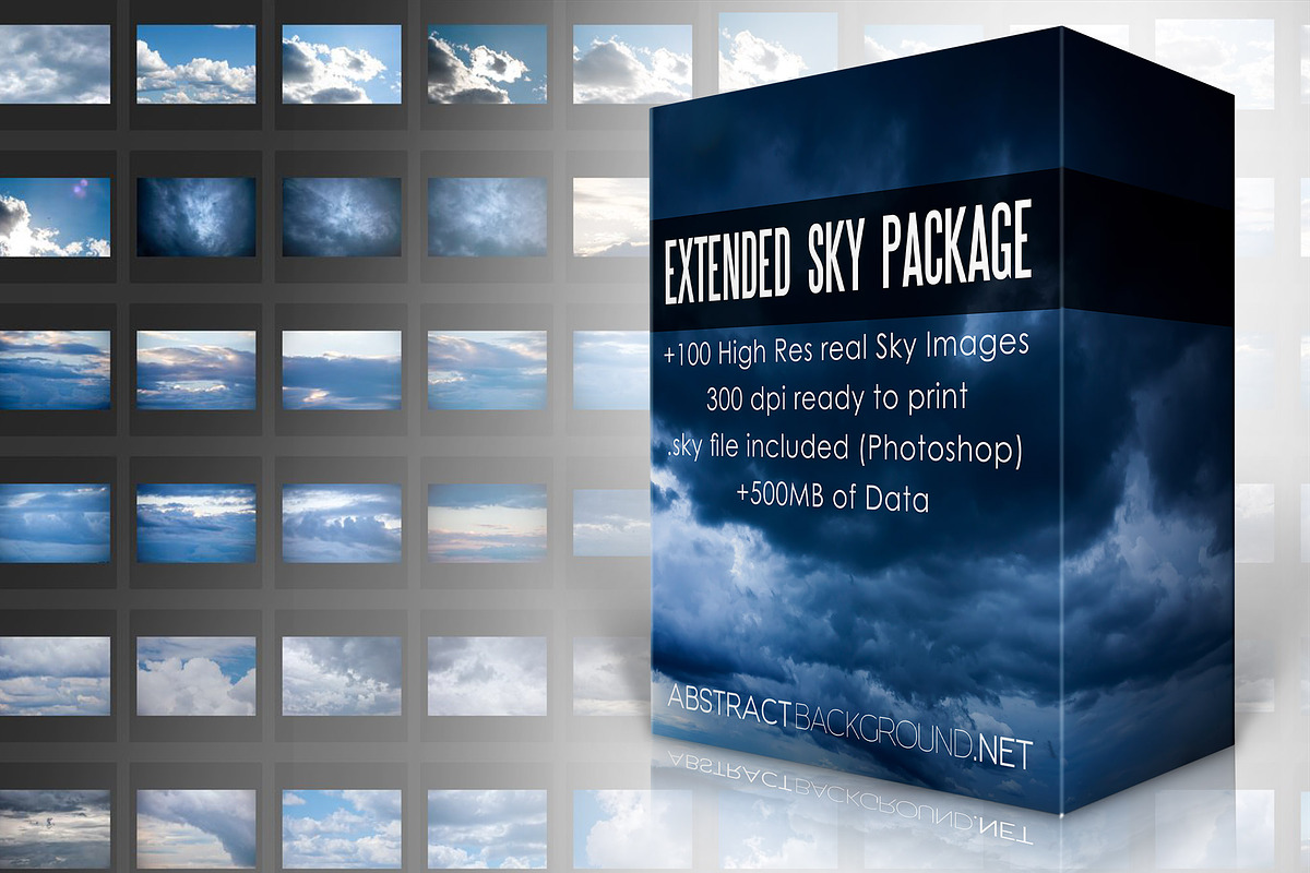Sky Replacement Overlays, a Texture Graphic by Abstract Background (Photo 3 of 8)