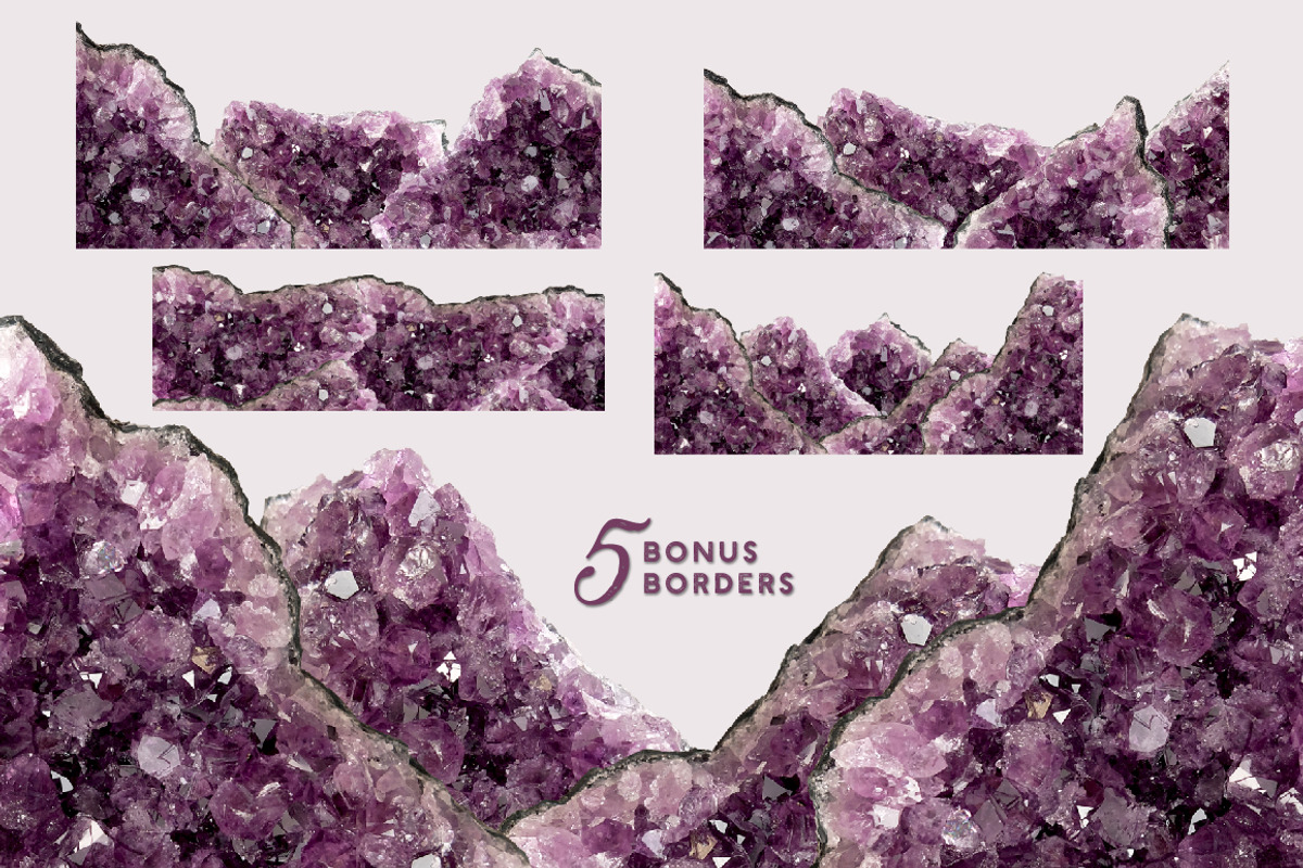 Amethyst - Gemstone Specimens, an Object Graphic by Turning Moss (Photo 4 of 7)