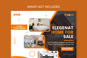 Real estate social media banner, a Decorative Illustration by Photoshop Action (Thumbnail 13 of 17)