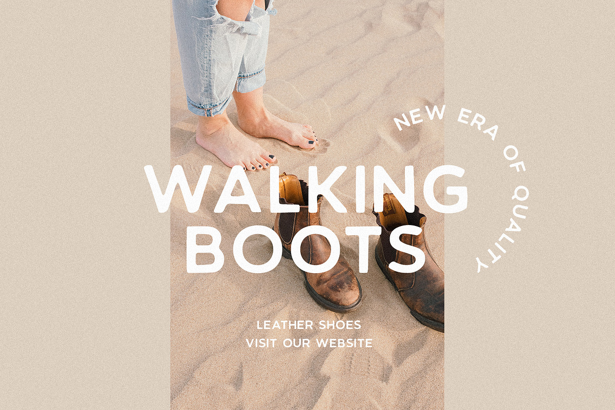 CITRUS GARDEN - vintage sans serif, a Sans Serif Font by Misha Sova (Photo 4 of 11)