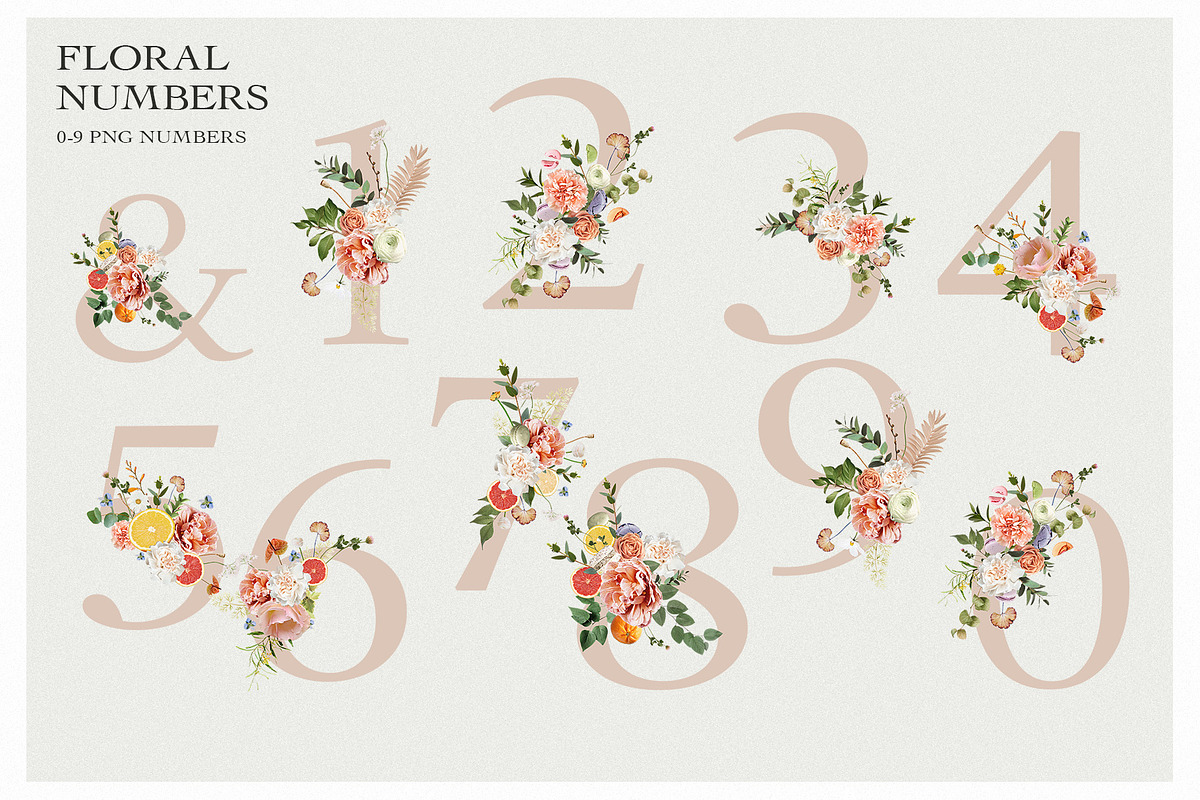 Candy Rustic Floral Clipart Set, an Object Illustration by anastasiia.art (Photo 8 of 10)