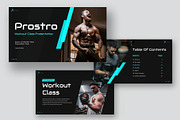 Workout Class Google Slides Template, a Presentation Template by Fit-tee (Thumbnail 3 of 11)