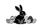 Happy Easter Bunny Vector Bundle, an Illustration by jahid234 (Thumbnail 5 of 51)