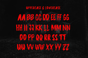 Jeckol Display Horror Brush Font, a Handwritten Font by Maulana Creative (Thumbnail 5 of 7)