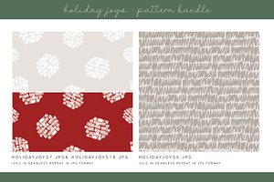 Cute Christmas Pattern Bundle DH