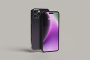 iPhone 14 Pro Max Mockup, an iPhone Mockup by zpackcreative (Thumbnail 6 of 7)