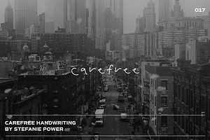 carefree Handwriting | Font