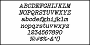 Cub Reporter JNL, a Font by Jeff Levine Fonts (Thumbnail 5 of 5)