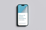 iPhone 16 Mockup, an iPhone Mockup by graphicstory (Thumbnail 2 of 4)