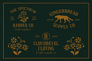 Acelon Blur, a Serif Font by Craft Supply Co. (Thumbnail 2 of 8)