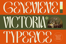 Genevieve Victoria Display Serif