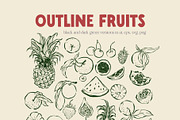 Fruit illustration vector poster, an Object Graphic by Yuliya Derbisheva (Thumbnail 8 of 10)