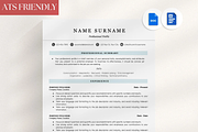 Academic Resume Template, a Resume Template by OkiDocs Resume Templates (Thumbnail 8 of 11)