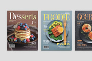 Food Magazine Cover Template, a Magazine Template by BrandPacks (Thumbnail 3 of 7)