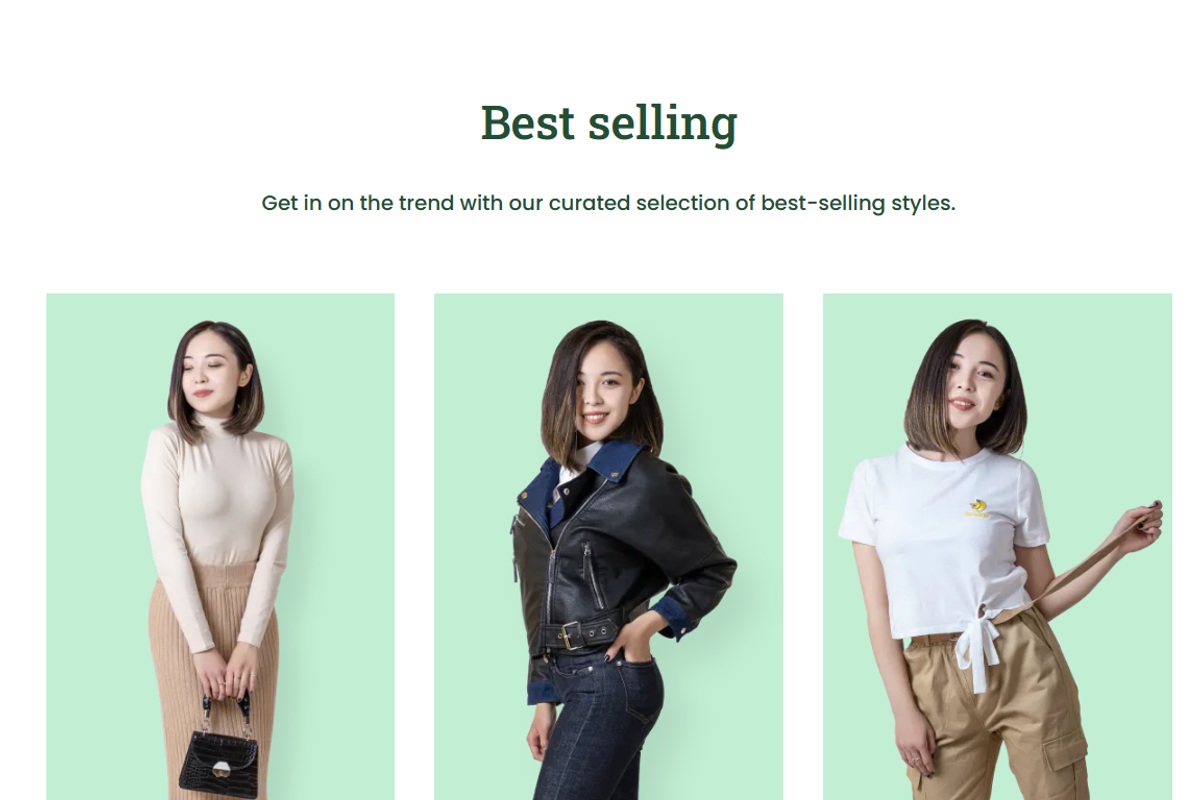 Modern Next.js Fashion Landing Page, a Landing Page Template by WebMasteryStudio (Photo 2 of 8)