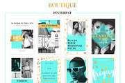 Boutique Social Media Pack, a Social Media Template by Numszky Creative (Thumbnail 5 of 6)