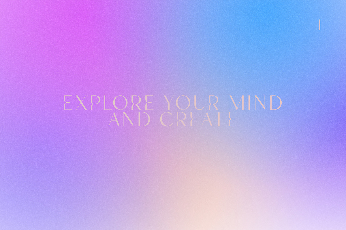 Multicolor Gradient Backgrounds, a Texture Graphic by Vintage Digital Textures (Photo 9 of 11)