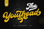 Youthead - Retro Bold Script, a Script Font by Namara Creative Studio (Thumbnail 10 of 13)