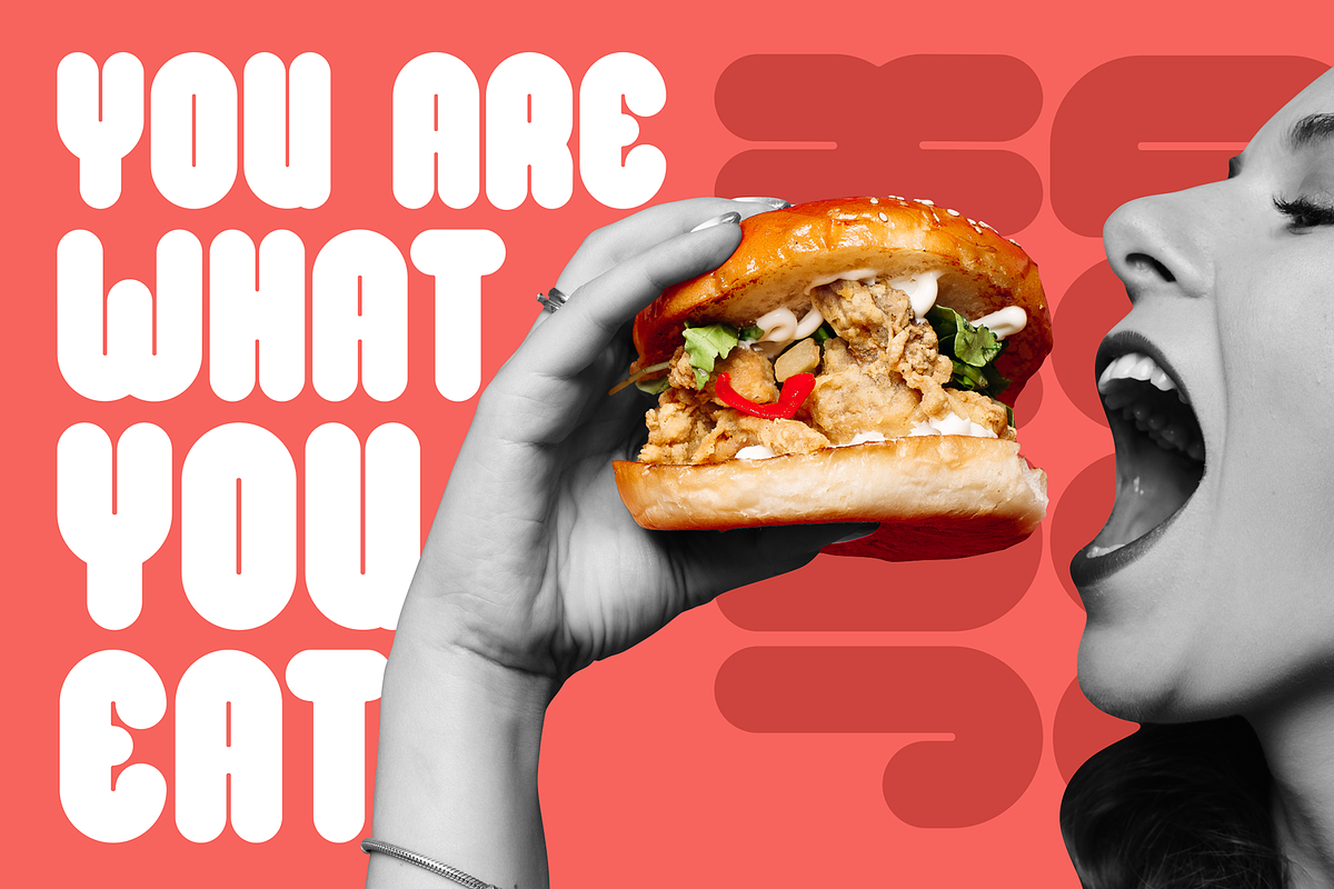 Eatboy - Fun Display Font, a Font by figuree studio (Photo 3 of 8)