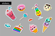 Set of cute sweet icons, an Object Graphic by PatapovaVika (Thumbnail 5 of 6)