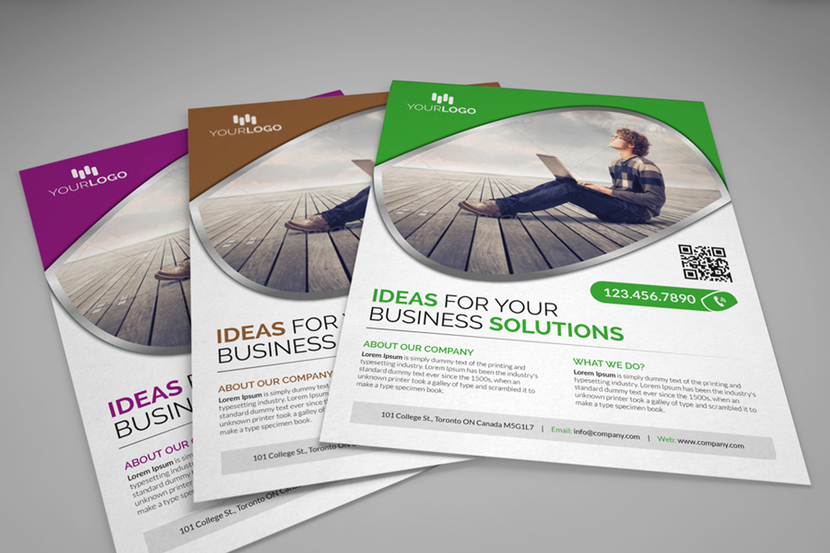 Corporate Flyer, a Flyer Template by RQ Designs (Photo 4 of 5)