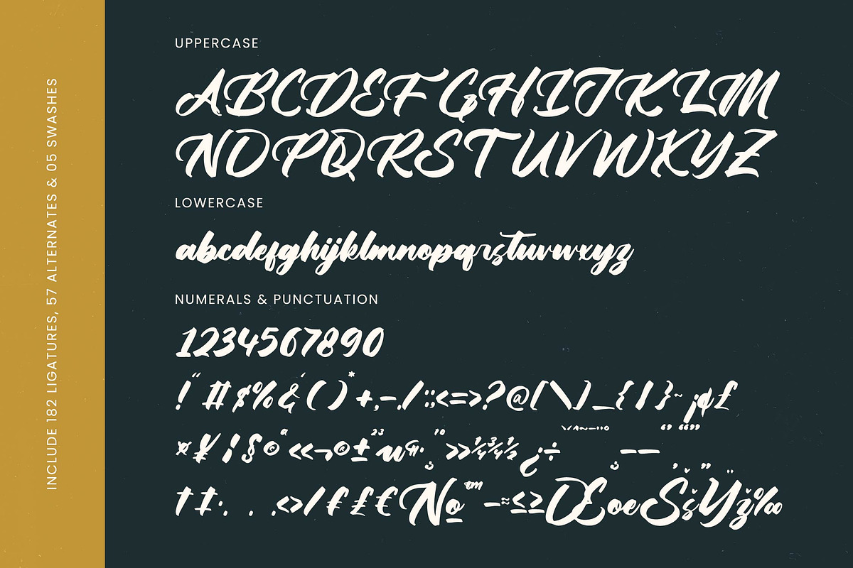 Yulinta Satin Bold Calligraphy Font, a Script Font by Letterena Studios Script (Photo 17 of 20)