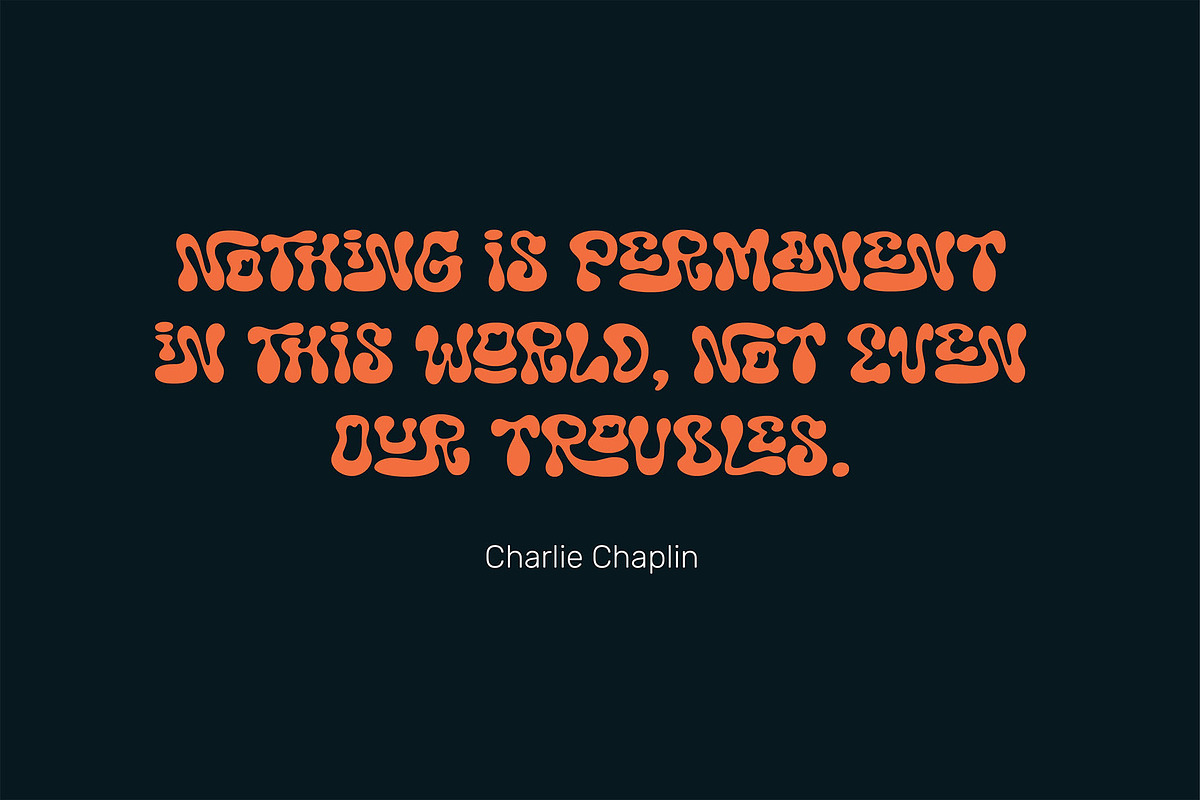 Frogs Dream - Bubble Font, a Font by Wacaksara Co. (Photo 10 of 12)