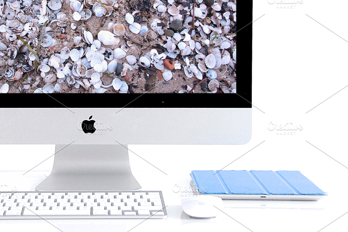 STYLED PHOTO IMAC MOCKUP, a Product Mockup by dagmarauhl (Photo 3 of 3)