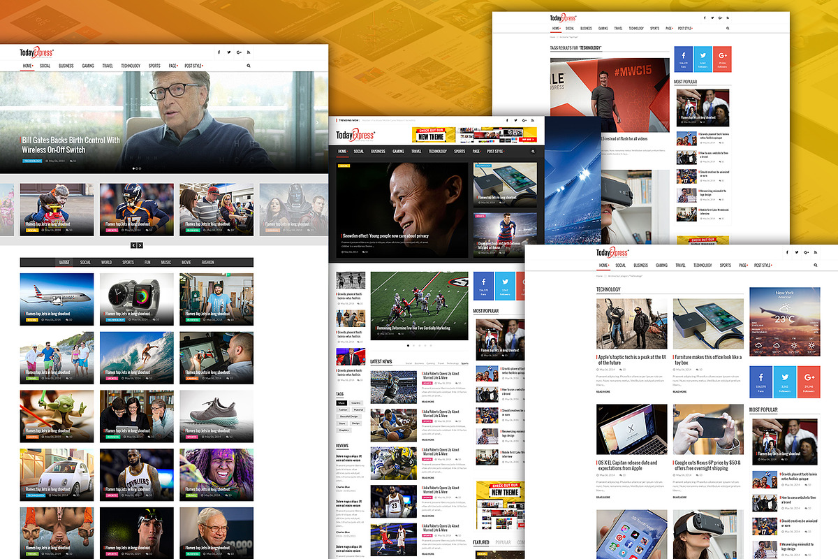 TodayExpress – Magazine WP Theme, a WordPress Template by EngoCreative.com (Photo 3 of 5)