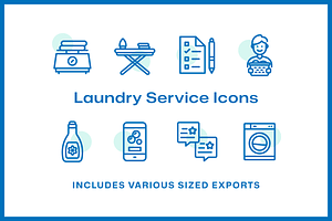 78 Laundry Service Icons