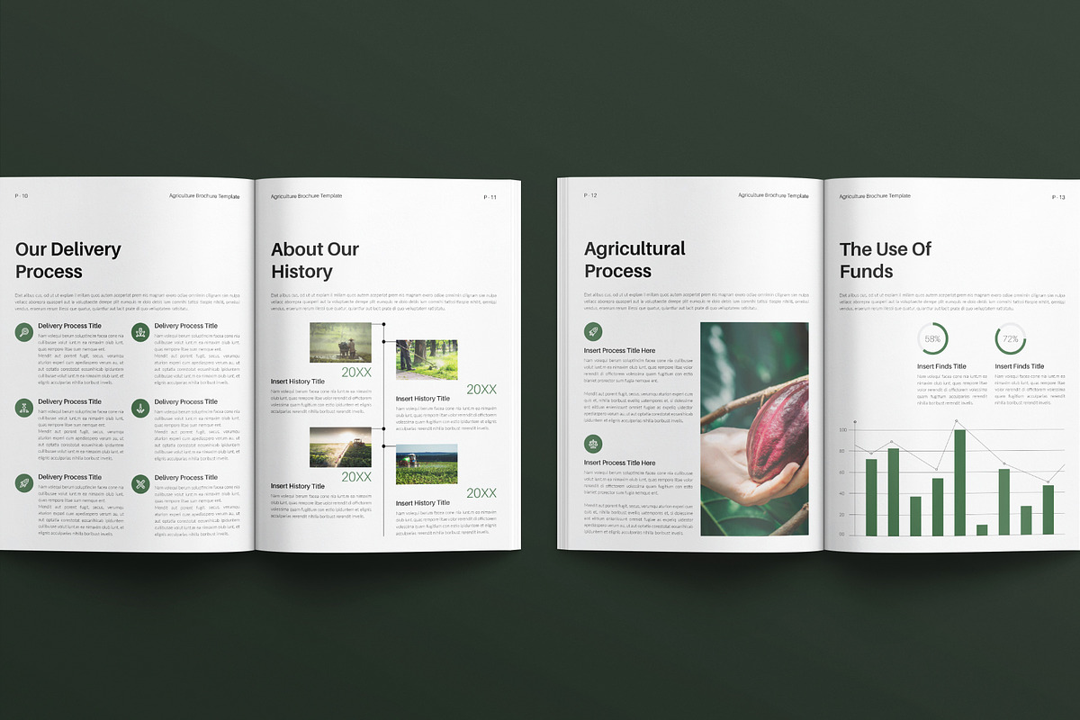 Agriculture Brochure Template, a Brochure Template by E-Type (Photo 5 of 7)