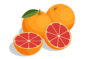 Isometric illustration of whole, a Food Illustration by Golden Sikorka